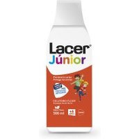 Lacer Fluor Daily Mouthwash Strawberry 0.05% 500ml