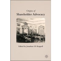Origins of Shareholder Advocacy Origins of Shareholder Advocacy