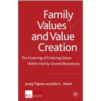 Family Values and Value Creation Family Values and Value Creation
