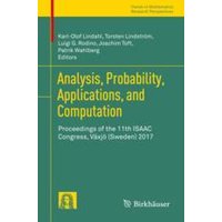 Analysis, Probability, Applications, and Computation Analysis, Probability, Applications, and Computation