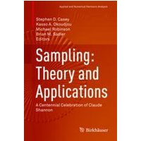 Sampling: Theory and Applications Sampling: Theory and Applications