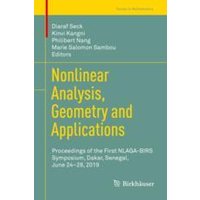 Nonlinear Analysis, Geometry and Applications Nonlinear Analysis, Geometry and Applications