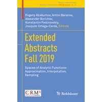 Extended Abstracts Fall 2019 Extended Abstracts Fall 2019