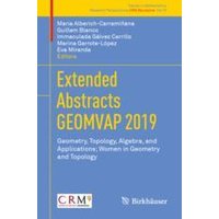 Extended Abstracts GEOMVAP 2019 Extended Abstracts GEOMVAP 2019
