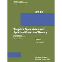 Toeplitz Operators and Spectral Function Theory Toeplitz Operators and Spectral Function Theory