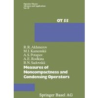 Measures of Noncompactness and Condensing Operators Measures of Noncompactness and Condensing Operators
