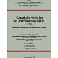 Numerische Methoden bei Optimierungsaufgaben Band 3 Numerische Methoden bei Optimierungsaufgaben Band 3