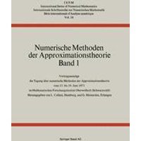 Numerische Methoden der Approximationstheorie Numerische Methoden der Approximationstheorie