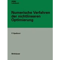 Numerische Verfahren der nichtlinearen Optimierung Numerische Verfahren der nichtlinearen Optimierung
