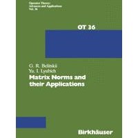 Matrix Norms and their Applications Matrix Norms and their Applications