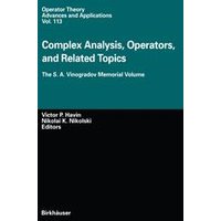 Complex Analysis, Operators, and Related Topics Complex Analysis, Operators, and Related Topics