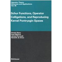 Schur Functions, Operator Colligations, and Reproducing Kernel Pontryagin Spaces Schur Functions, Operator Colligations, and Reproducing Kernel Pontryagin Spaces