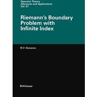 Riemann’s Boundary Problem with Infinite Index Riemann’s Boundary Problem with Infinite Index