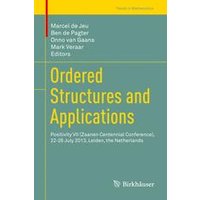 Ordered Structures and Applications Ordered Structures and Applications