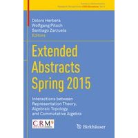 Extended Abstracts Spring 2015 Extended Abstracts Spring 2015