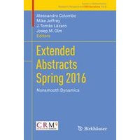 Extended Abstracts Spring 2016 Extended Abstracts Spring 2016