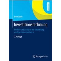 Investitionsrechnung Investitionsrechnung