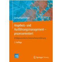 Angebots- und Ausführungsmanagement-prozessorientiert Angebots- und Ausführungsmanagement-prozessorientiert