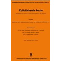 Kolloidchemie heute Kolloidchemie heute