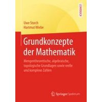 Grundkonzepte der Mathematik Grundkonzepte der Mathematik