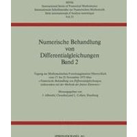 Numerische Behandlung von Differentialgleichungen Band 2 Numerische Behandlung von Differentialgleichungen Band 2