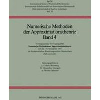 Numerische Methoden der Approximationstheorie Numerische Methoden der Approximationstheorie