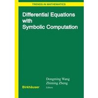 Differential Equations with Symbolic Computation Differential Equations with Symbolic Computation