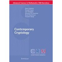 Contemporary Cryptology Contemporary Cryptology