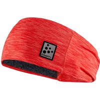 Microfleece shaped headband TRACE-MELANGE