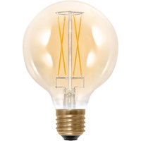 SEGULA LED Globe 95 gold E27 5W 340Lm 1900K dimmbar