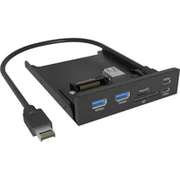 Frontplatte IcyBox für 3,5" Einschub