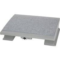 MAUL ergonomische Füßstütze Pro beheizt 45x39cm grau