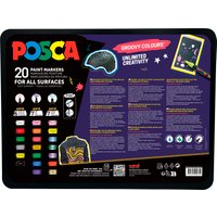 POSCA Marker UNI Etui Groovy Colours 20x