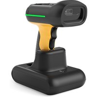 inateck Barcodescanner 75S Black Kit Wireless 2D IP67