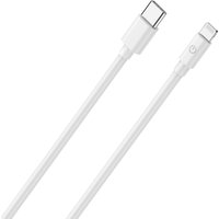 RealPower Lade/Datenkabel USB-C auf Lightning 2m weiß MFI 3A