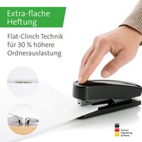 NOVUS Heftgerät B 4FC re+new bis 50 Blatt schwarz