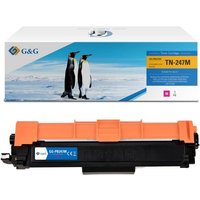 G&G Toner kompatibel mit Brother TN-247M Magenta