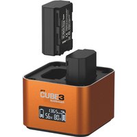 Hähnel Doppelladegerät Pro Cube 3 - Sony mit LCD-Display retail