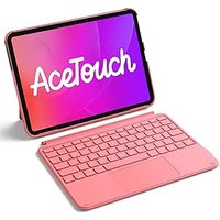 inateck Keyboard Ace Touch iPad 11"/Air 4-5 Com. QWERTZ rot