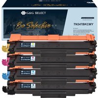 G&G Select Toner 4er Set für Brother TN-247CMYK BK/C/M/Y