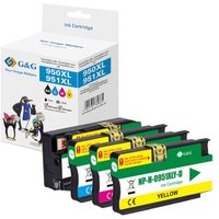 G&G High Quality Patronen 4er Set HP950XL/951XL BK/C/M/Y