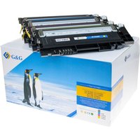 G&G Toner 4er Set für Samsung P406C/ HP SU375A BK/C/M/Y