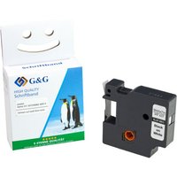 G&G Schriftband kompatibel mit DYMO D1/ S0720680/ 40913