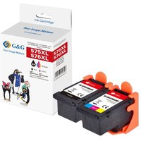 G&G XXL-Druckerpatrone kompatibel mit Canon PG575/CL576