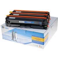 G&G Toner Multipack Color kompatibel HP 201X/CF253XM C/M/Y