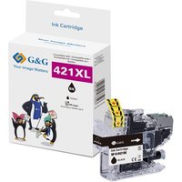 G&G Druckerpatrone kompatibel mit Brother LC421XLBK