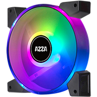 AZZA Lüfter Hurricane II ARGB 120mm 4er Set Fernbedienung