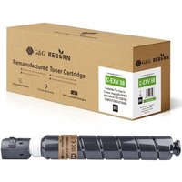 G&G Reborn-Toner kompatibel mit Canon C-EXV58 (3763C002) BK