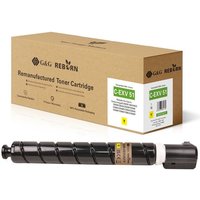 G&G Reborn Toner kompatibel mit Canon C-EXV 51 (0484C002) Y