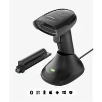 inateck Barcodescanner Pro 170B Black Kit Wireless 1D 2D
